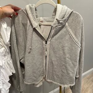 Free people hoodie top